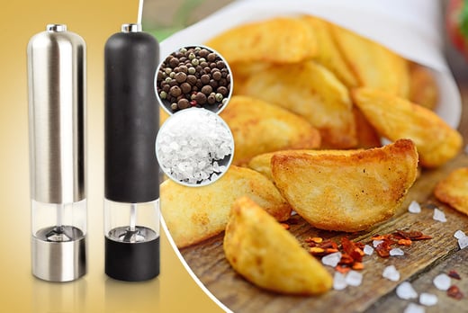 Electric Salt & Pepper Mills - National Deal - Wowcher