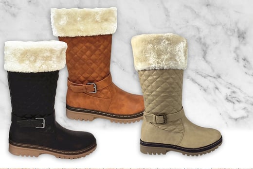 stylish fur lined boots