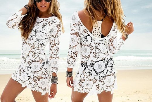 crochet beach dress uk