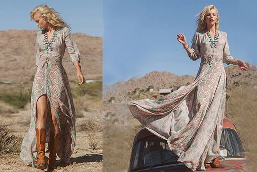 bohemian maxi dress uk