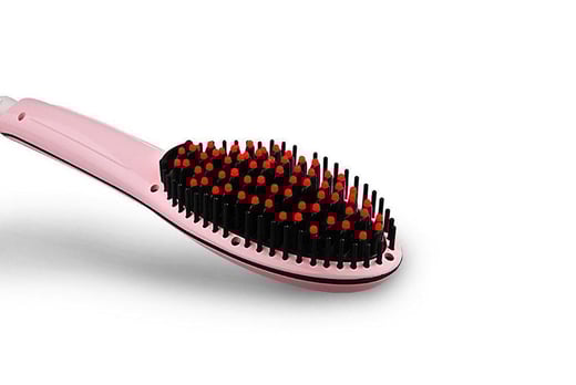 3 In 1 Lcd Hair Straightening And Detangling Brush 3 Colours