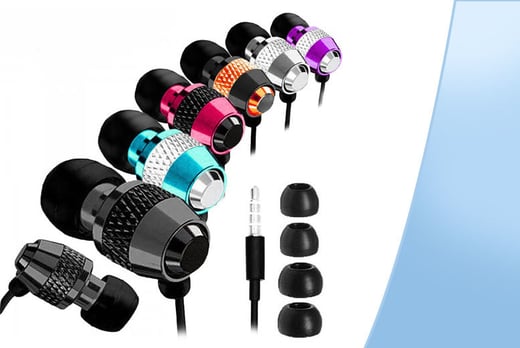 In-Ear Noise Isolation Headphones - 6 Colours | Shop | Wowcher