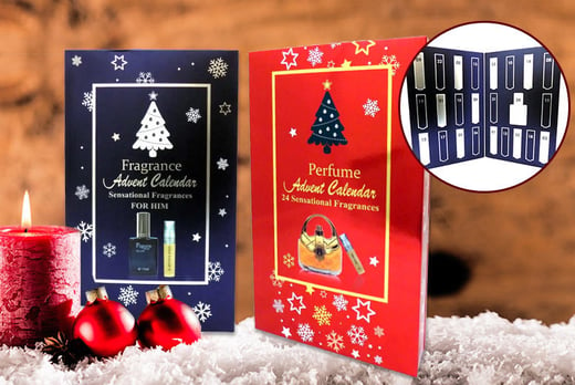 24Perfume or Aftershave Luxury Advent Calendar For Her or Him! Wowcher