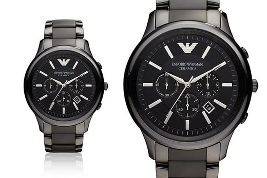Men's Armani Luxury AR1451 Ceramic Watch | Shop | Wowcher
