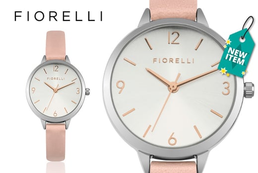 fiorelli rose gold watch