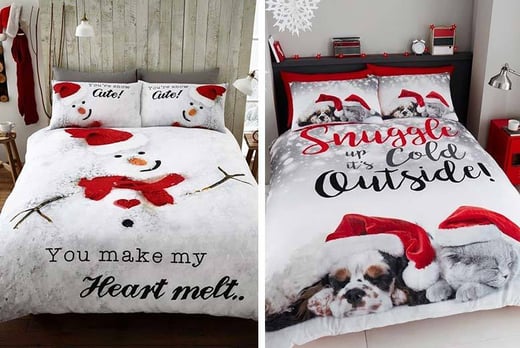 Christmas Themed Duvet Sets 5 Designs 3 Sizes Belfast