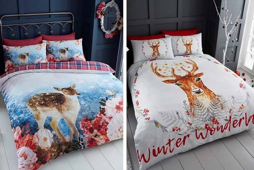 Christmas Themed Duvet Sets 5 Designs 3 Sizes Belfast