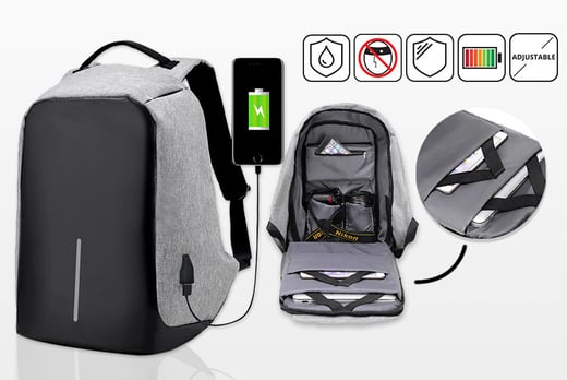 anti robbery backpack