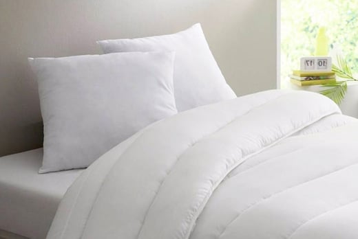 Super Soft 15 Tog Winter Duvet 1 Or 2 Pillows 4 Sizes