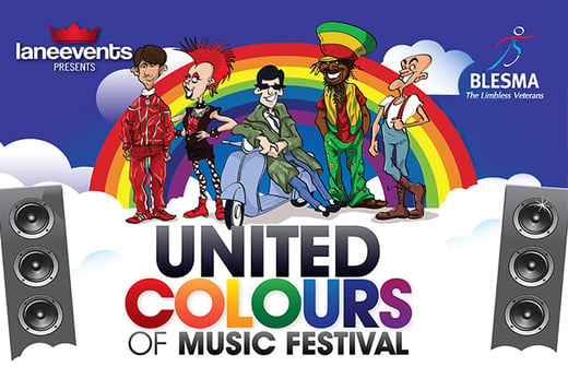 United Colours Of Music Festival Ticket Edinburgh 