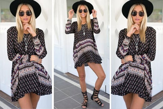 boho festival dress