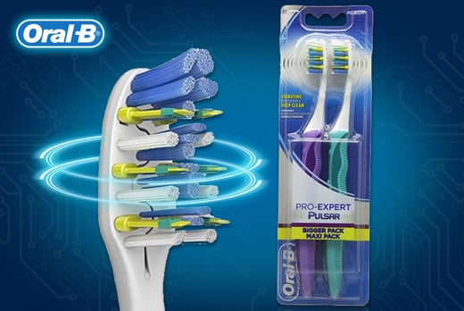 oral b pulsar 2 pack