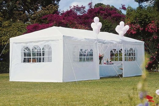 3m x 9m Garden Gazebo - Wowcher