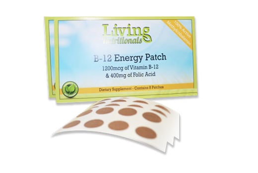 2, 4 or 6mth* Vitamin B12 'Energy' Patches Wowcher