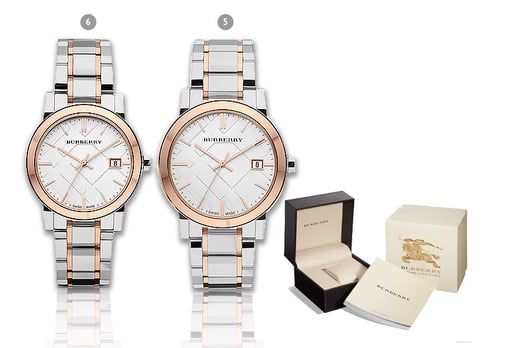 His or Her Burberry Watch - 3 Colours! - LivingSocial