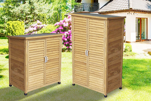 Wooden Storage Shed Small Or Tall Wowcher Wooden Garden Storage Shed 2 Sizes