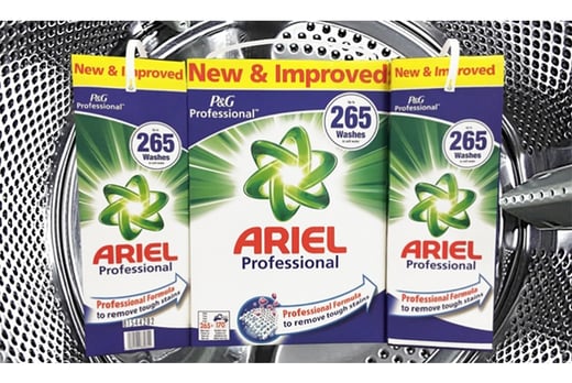cheapest ariel washing powder