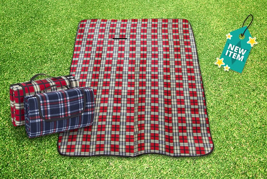 extra large padded picnic blanket