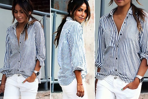 Pin Stripe Ladies’ Shirt | Manchester