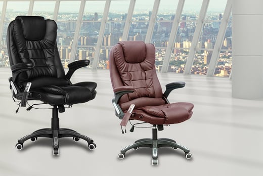 Heated Office Massage Chair 2 Colours Shop Livingsocial