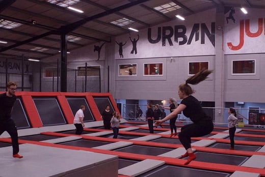 Heathfield East Sussex Urban Jump Trampoline Park For 2 Voucher 14 Trampolining Deals In London