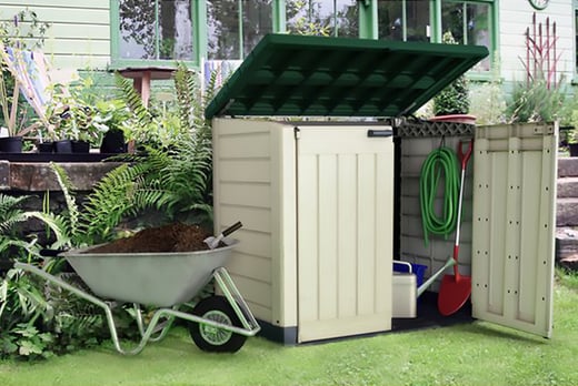 Keter It Out Xl Garden Storage Box Wowcher What Shed Plastic Storage Box