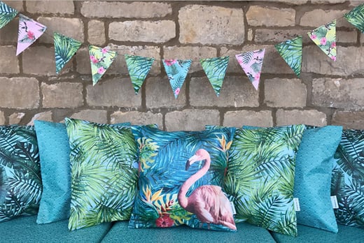 Waterproof Tropical Print Cushion Cover Or Cushion 19 Designs