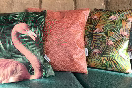 Waterproof Tropical Print Cushion Cover Or Cushion 19 Designs