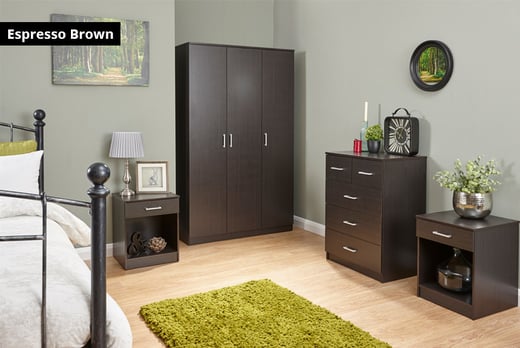 Frisco Bedroom Furniture Set 4 Colours Wowcher Limitless Home Frisco 3 Or 4 Piece