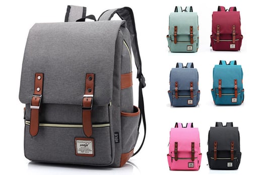 canvas style backpack
