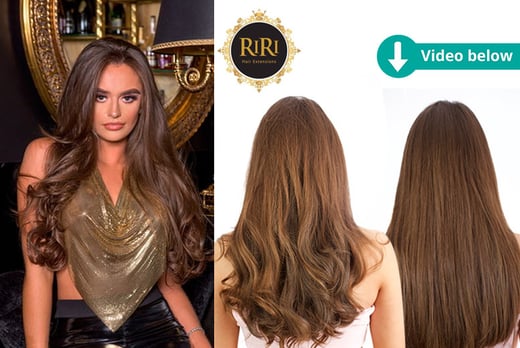 2 Packs Of Hair Extensions Curly Straight In 10 Colours