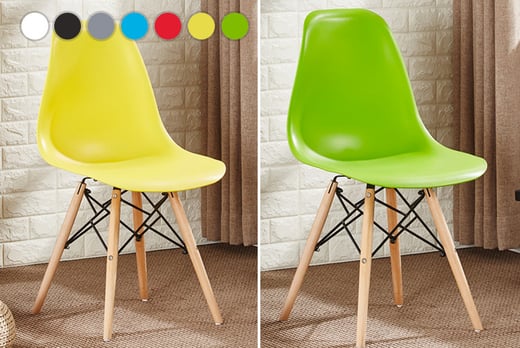 1, 2 or 4 Lima Eiffel Chairs - Wowcher