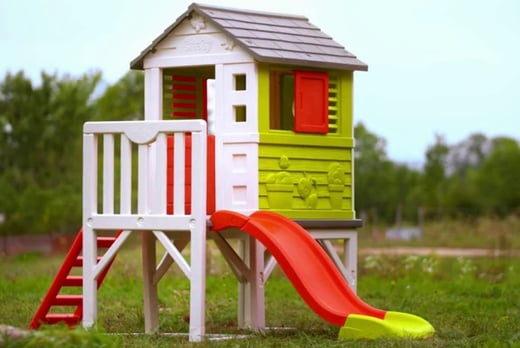 groupon wooden playhouse