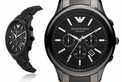 men's ar1451 ceramic armani watch