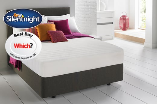 silentnight memory foam mattress topper double review