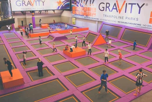 Gravity Trampoline Park Session Activities Deals In Glasgow