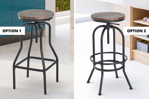 Vintage Bar Stool Chairs Stools Beanbags Deals In From 38 Instead Of 89 Aosom For An Vintage Bar Stool Save Up To 62