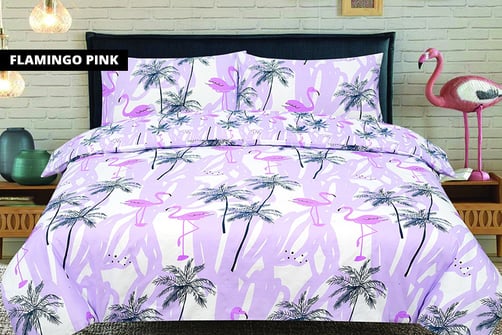 Flamingo Duvet Cover Bedding Deals In Wowcher Linen Ideas Ltd Flamingo Duvet Sets1