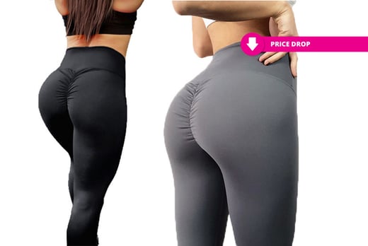 bum scrunch gym leggings