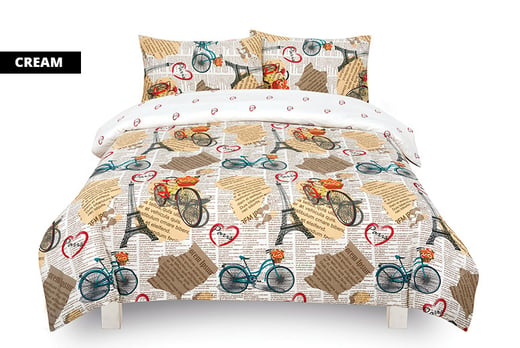 Vintage Style Duvet Set Shop Wowcher