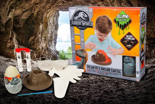 jurassic world dinosaur slime egg