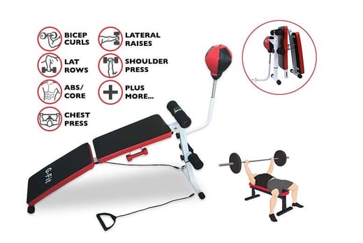 Flat Or Foldable Exercise Bench Shop Wowcher