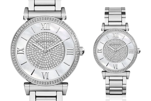 michael kors sparkle watch